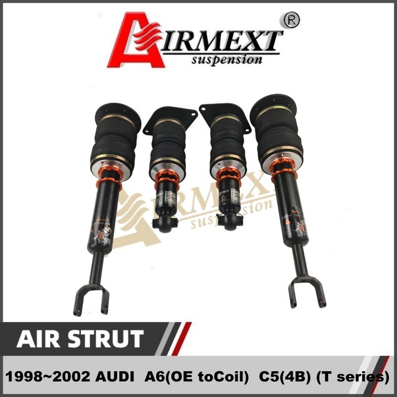 For AUDI A6(OE toCoil)C5(4B) (1998~2002)  Air STRUT Suspension Kit /air Spring Assembly /Auto Parts/pneumatic